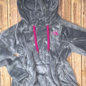 The north face plush hoodie